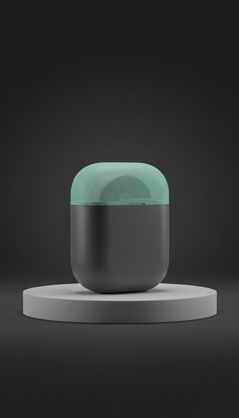 Travel Floss in Soft Mint Case