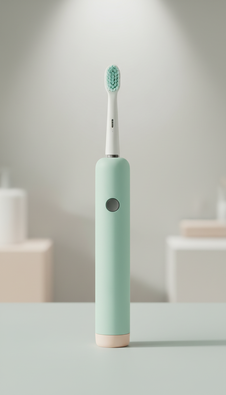 Electric Toothbrush Matte White Finish